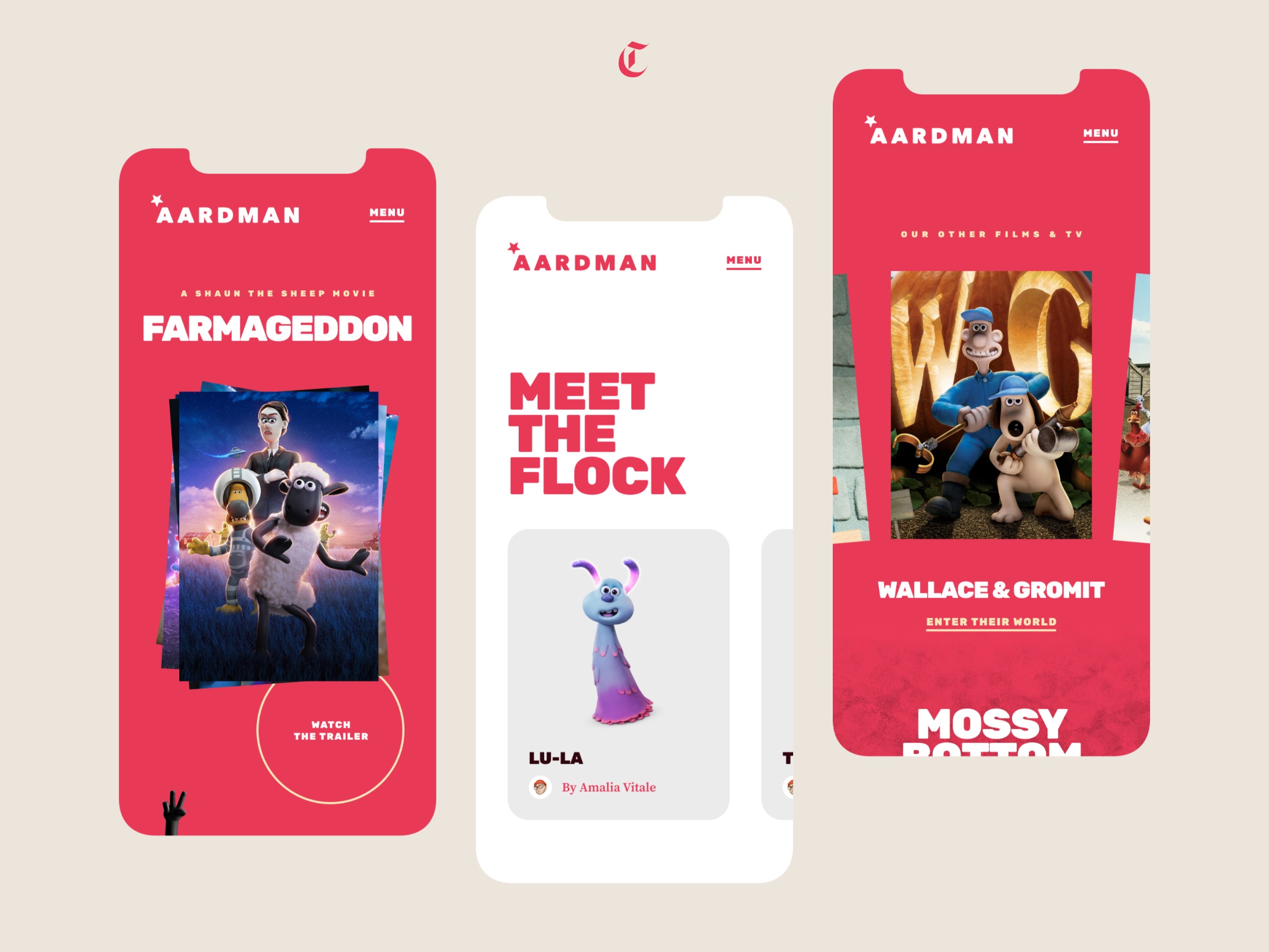 Aardman Animations ⏤ Website Image 13