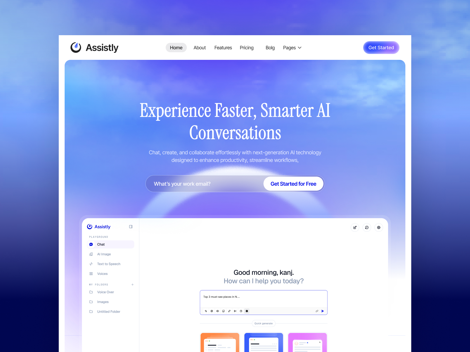 Assistly: Free AI Website Template by Maqaw Theme — Framer Marketplace