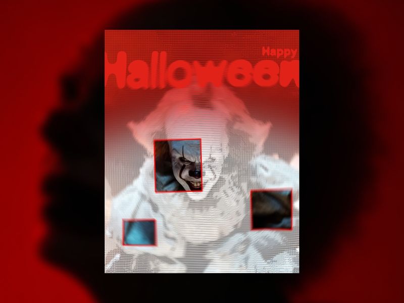 Clown Halloween Poster