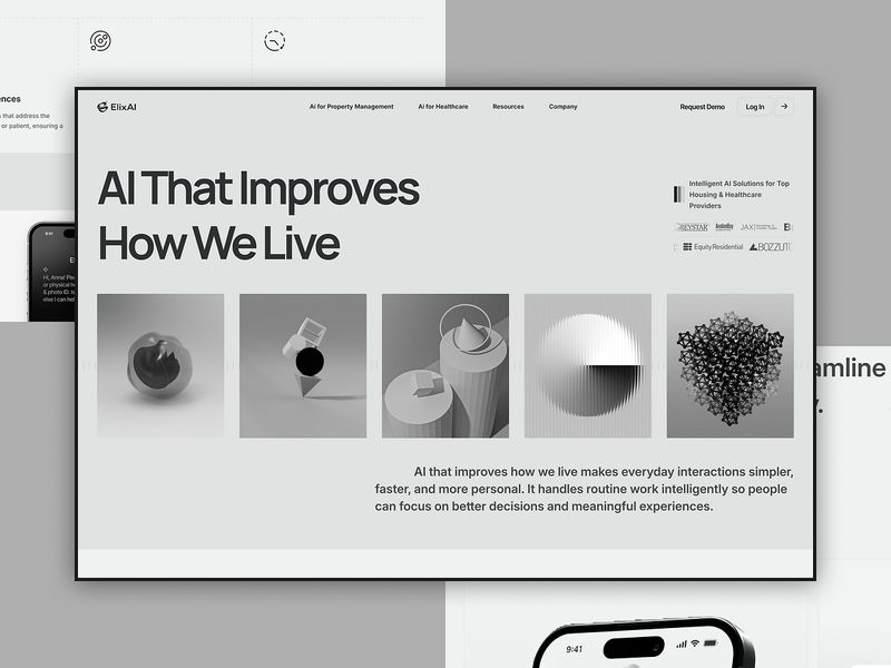 AI Website for Housing & Healthcare