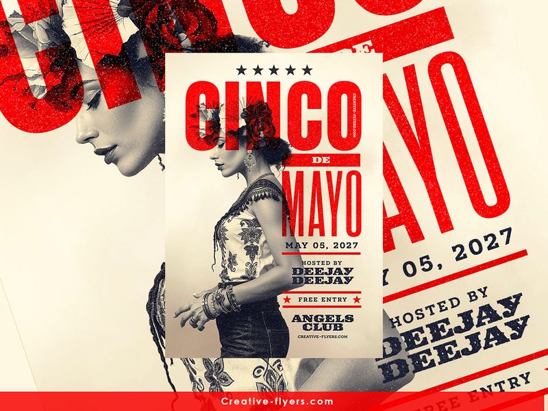 Cinco de Mayo Flyer Template