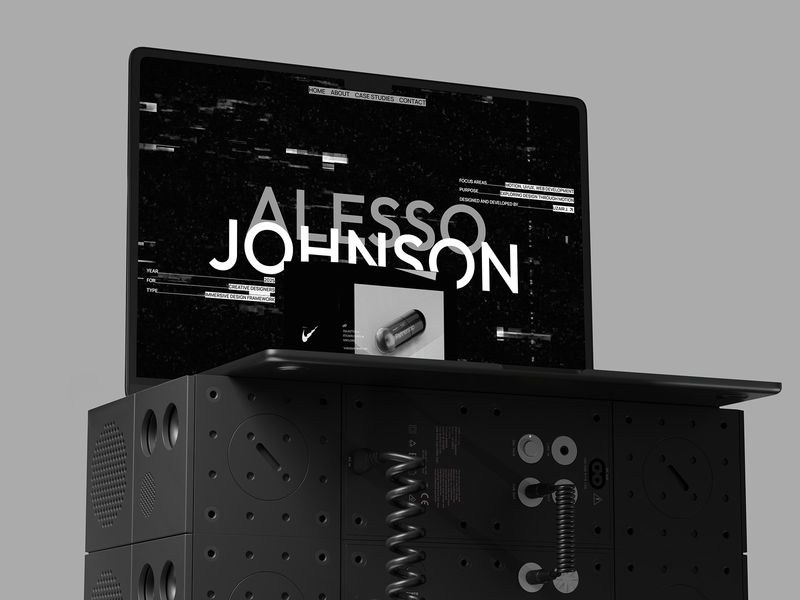 Aerin — A Motion-Driven Portfolio Template