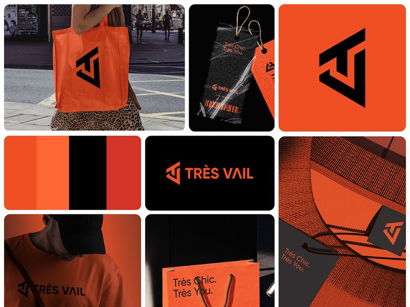 TRÈS VAIL - Fashion Brand Identity