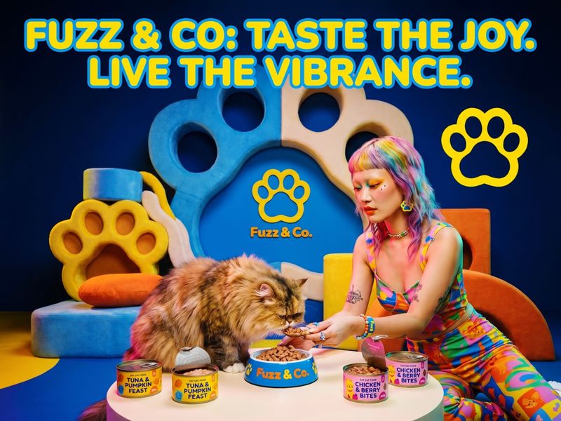 FUZZ & CO. | Vibrant Kidcore Pet Branding by Up-Brands™