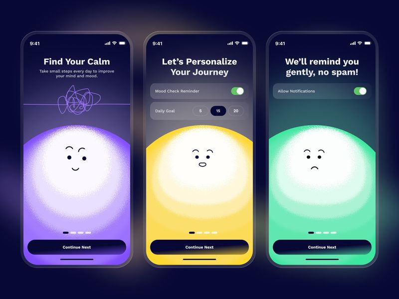 Mental Health App Onboarding