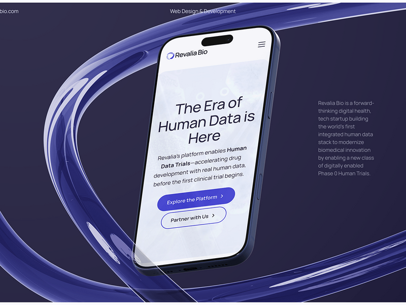 Revalia Bio – Website