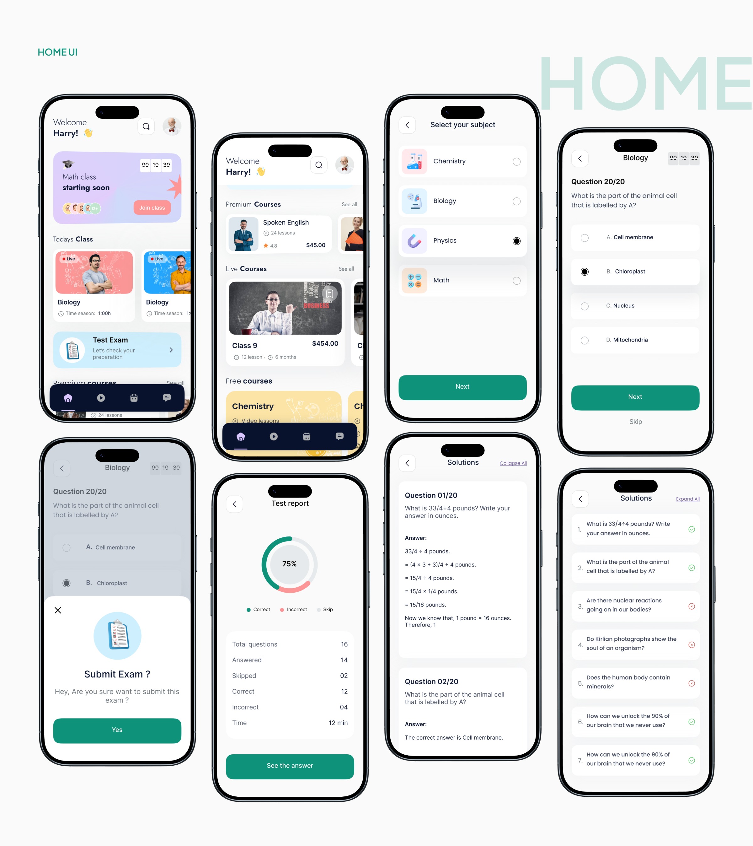 Learn Hub | Education App Design | UIUX Image 12