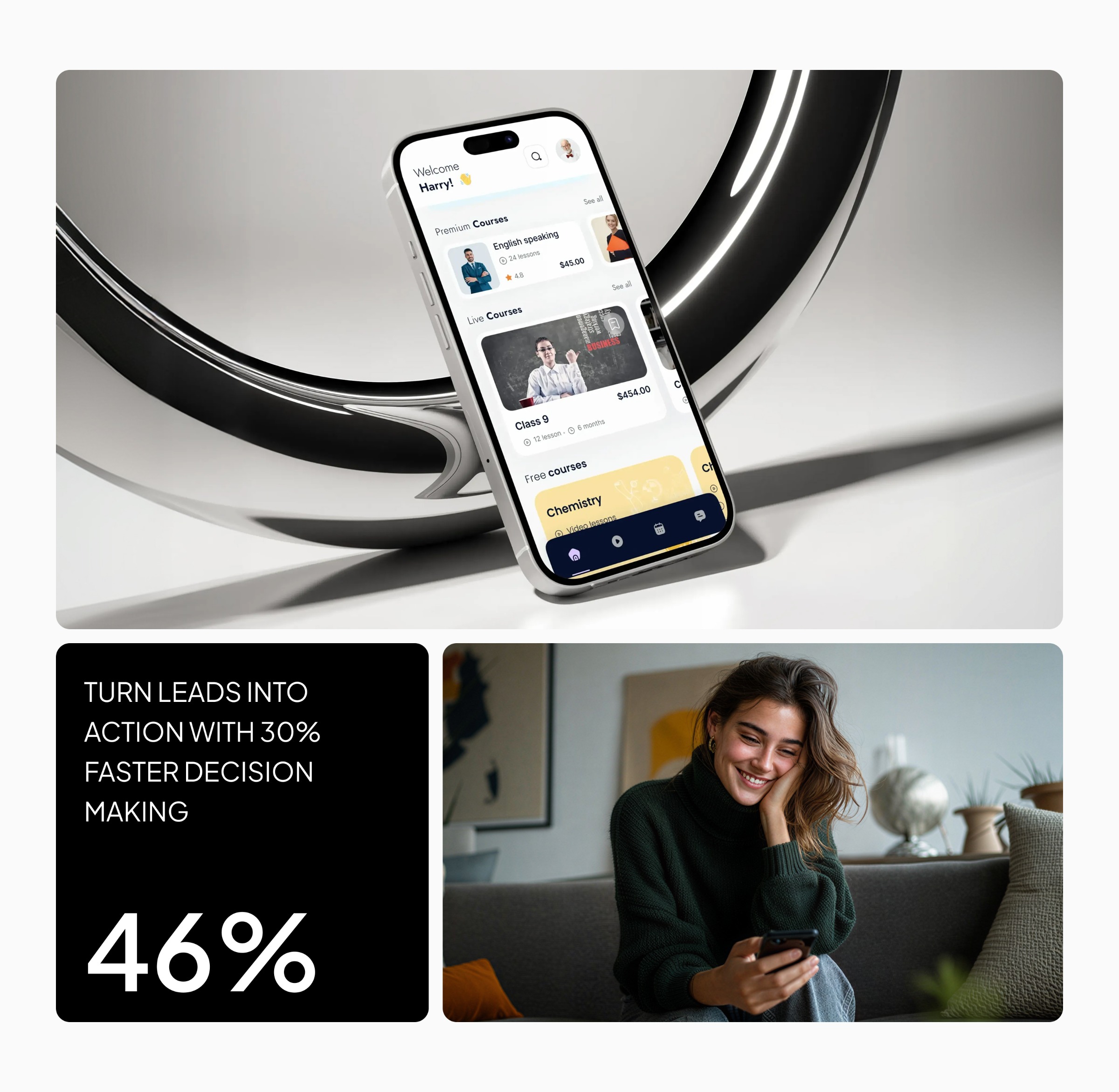 Learn Hub | Education App Design | UIUX Image 13