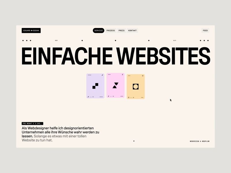 Portfolio Eduard Bodak