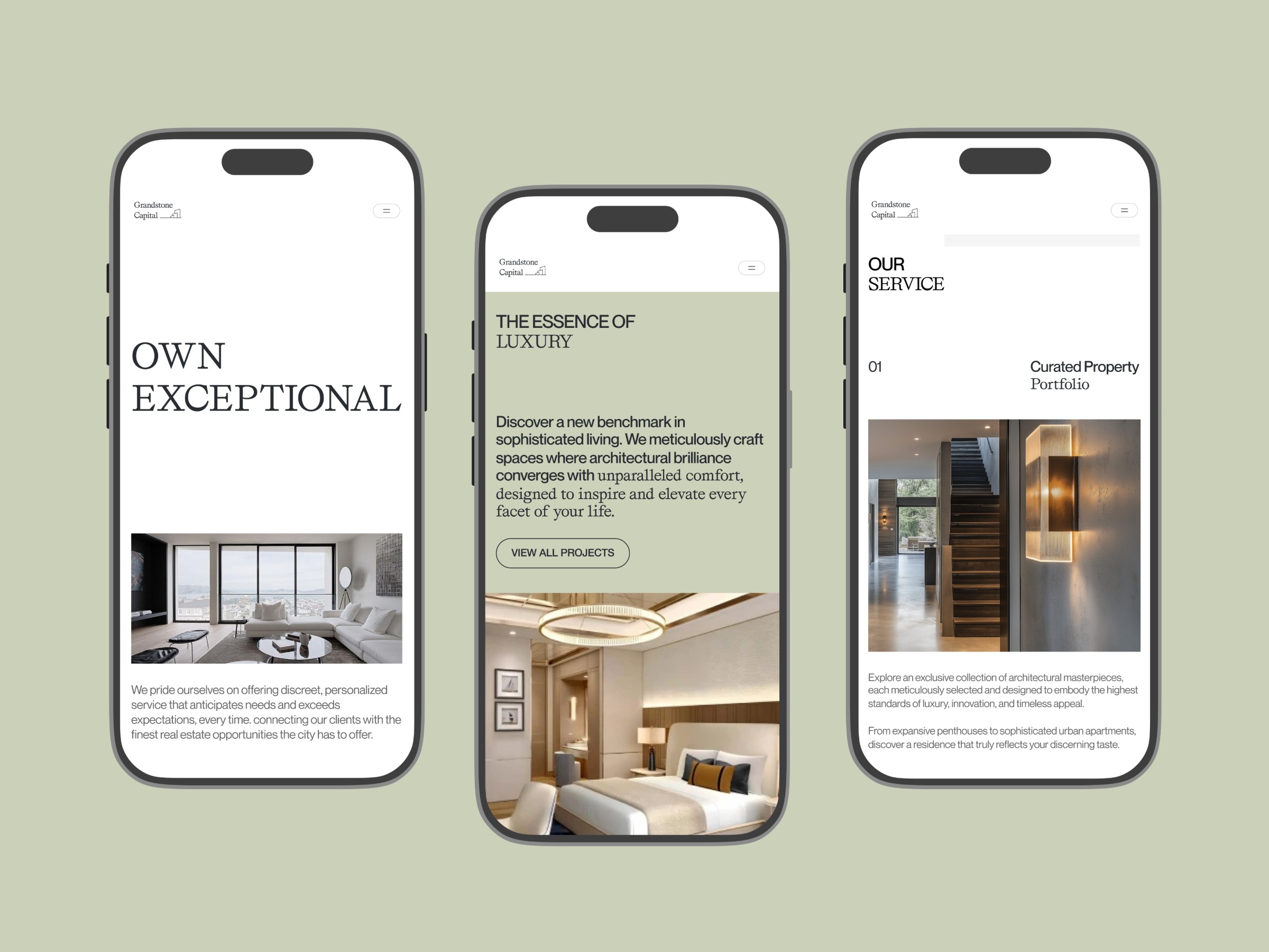 Real Estate Property Management Mobile App UI Design Image 1