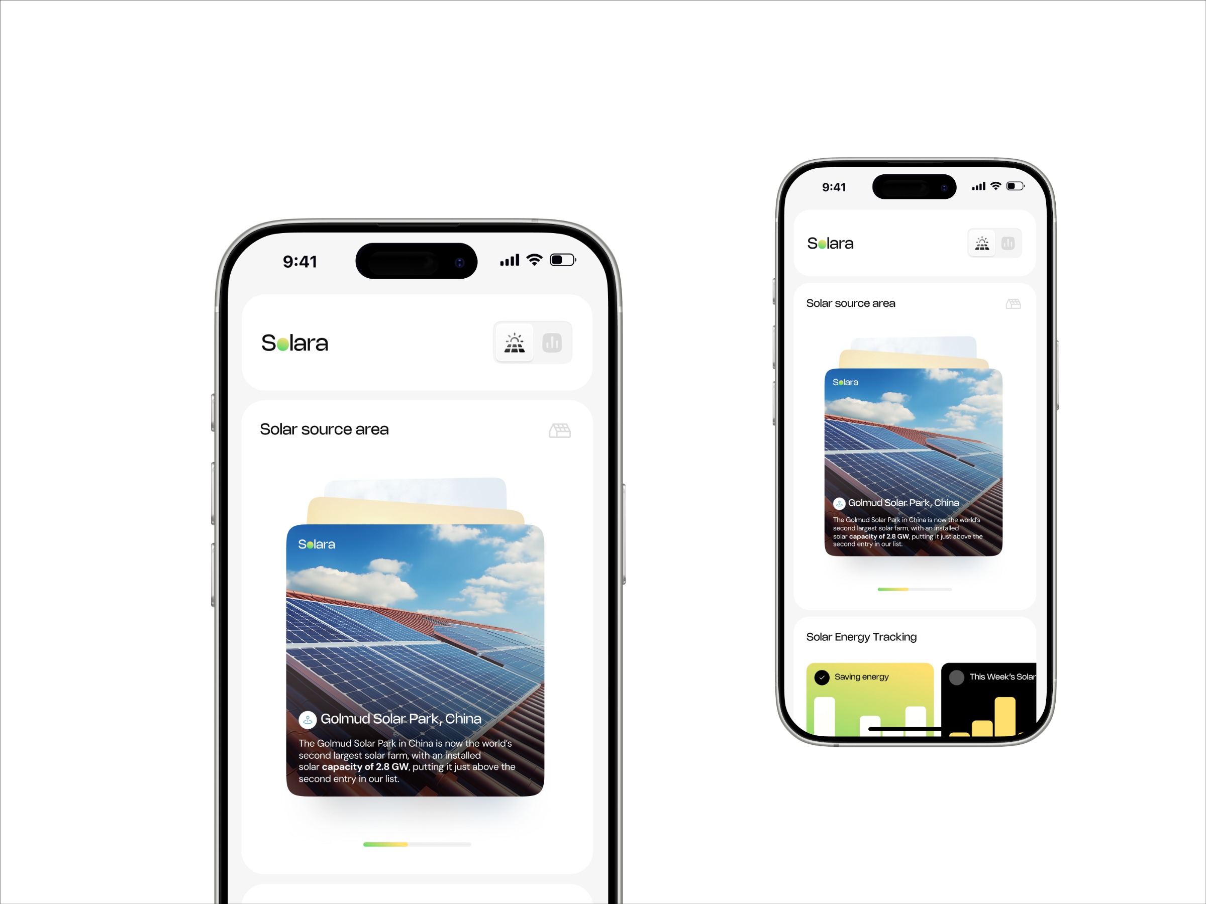 Solar Pannel Management App Design for Solar Tracking Image 3