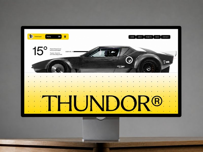 Thundor® — AI-Native Agency Framer Template