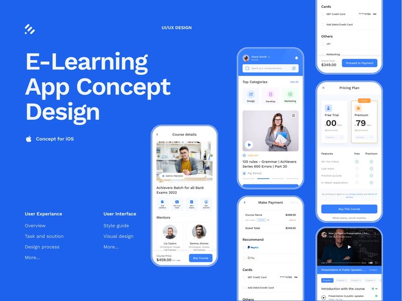 eLearning UX & UI Case Study