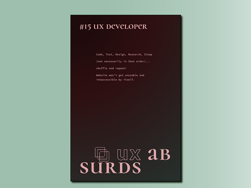 ux absurds