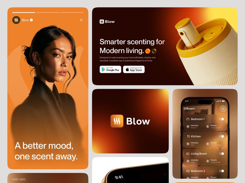 Brand Identity - Smart Home Bento Design