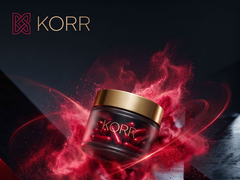 KORR | Longevity Nutriceutical & Eastern Herb Branding