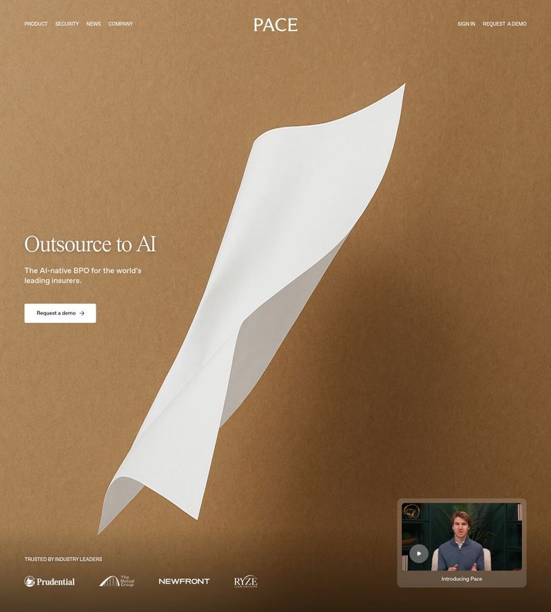 Screenshot taken from withpace.com