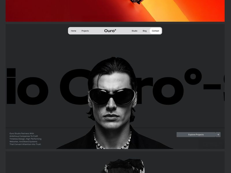 Ouro Framer Agency Template
