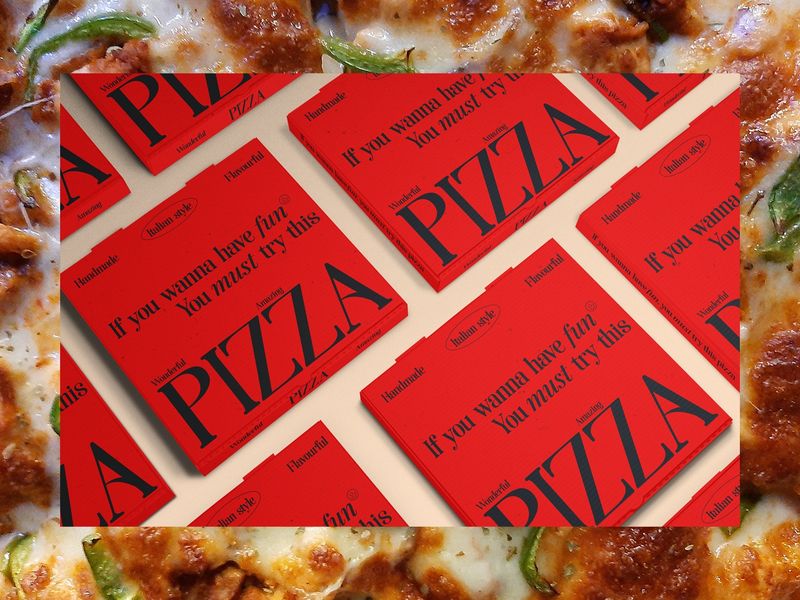 Pizza box - Personal project