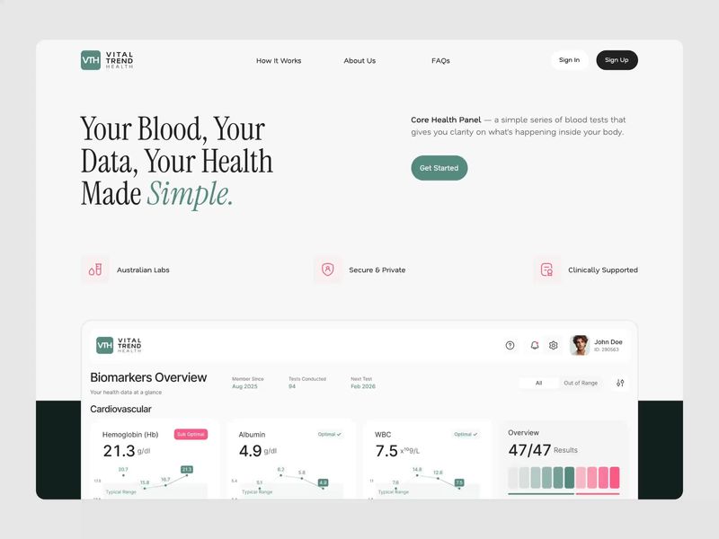 Vital Trend Health | Healthcare website