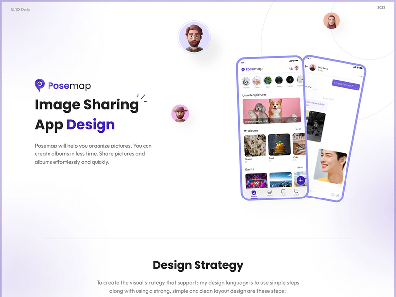 PoseMap Image sharing App