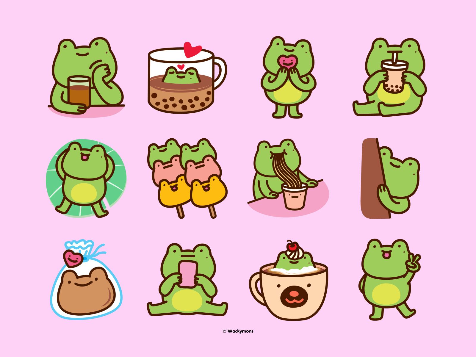 Chill Out with Sam the Froggy by Wackymons
