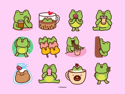 Chill Out with Sam the Froggy by Wackymons