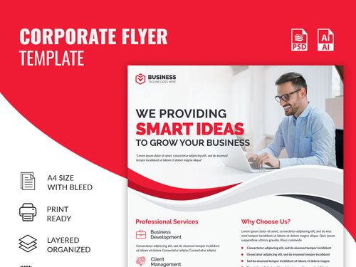 Corporate Flyer on Behance
