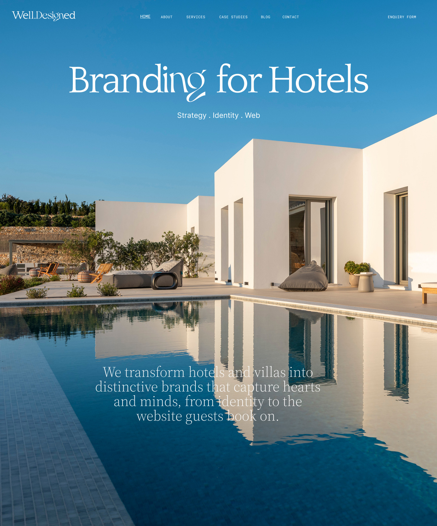 Branding for Hotels & Villas | Well.Designed Image 0