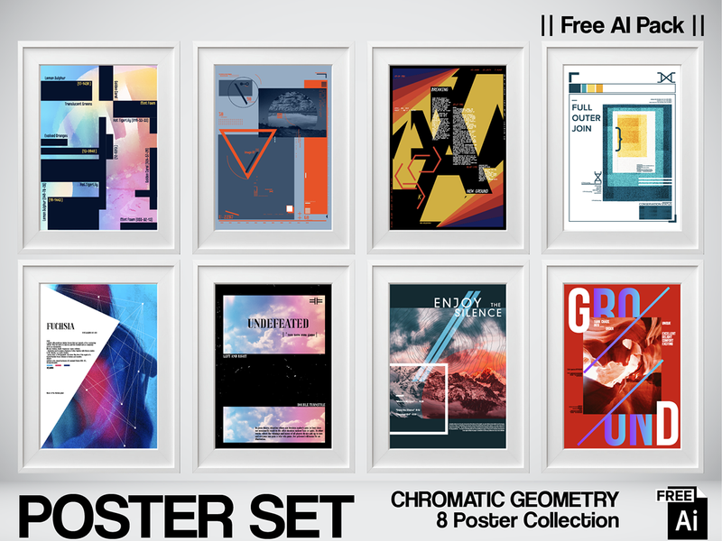 CHROMATIC GEOMETRY - Abstract Gradient Vector