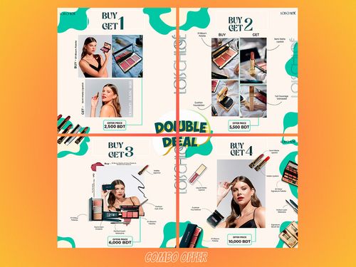 Lois Chloe Combo Ads Poster | Facebook Carousel on Behance
