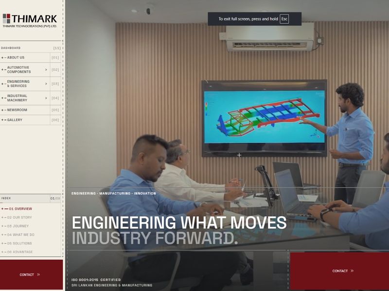 Engineering & Manufacturing Company in Sri Lanka | Thimark
