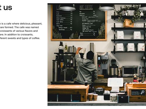 "Baku Croissanterie" Coffee Shop Branding