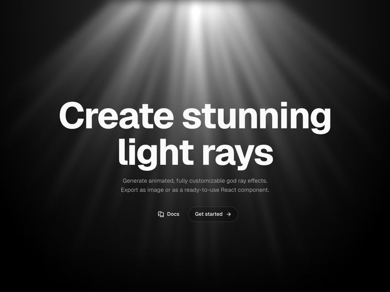Godlights — God Rays & Light Effects Creator