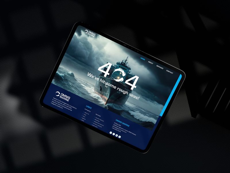 Omnis Marine Security - Branding & Web-Design