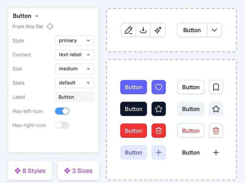UI Components for Figma