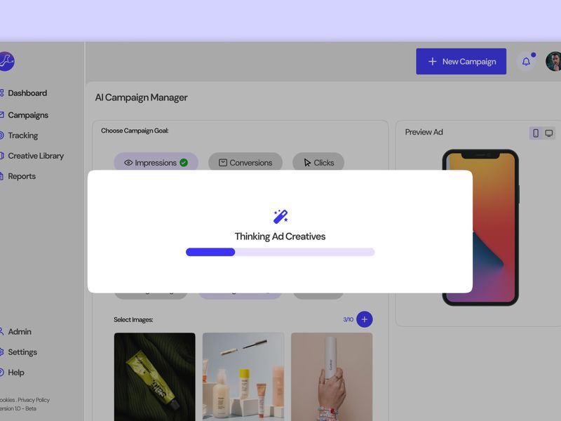 AI Ad Creative Manager