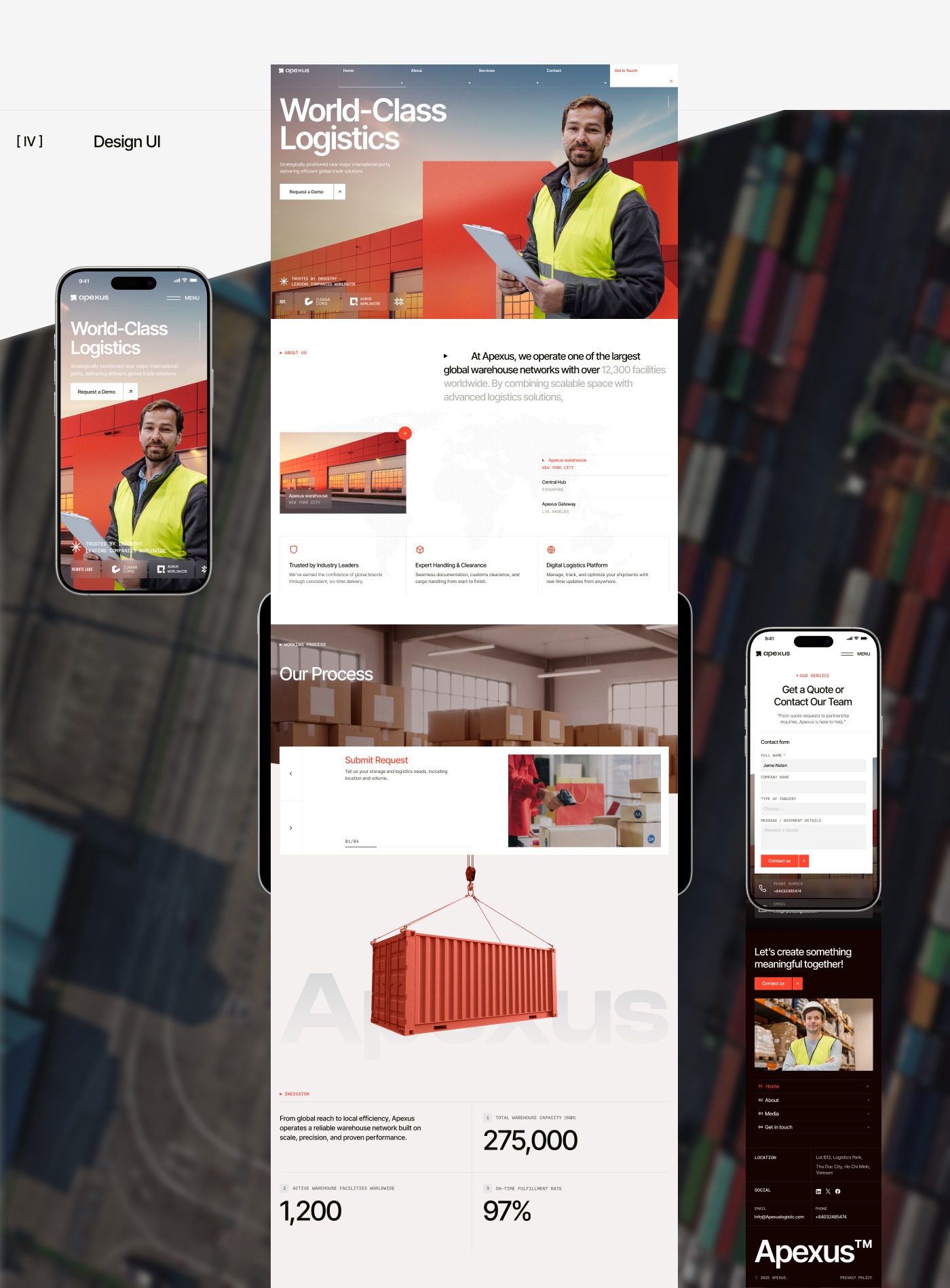 Warehouse logistic theme concept Image 4