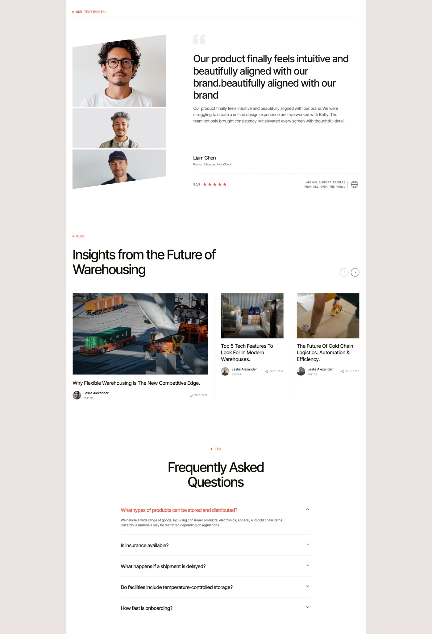 Warehouse logistic theme concept Image 7