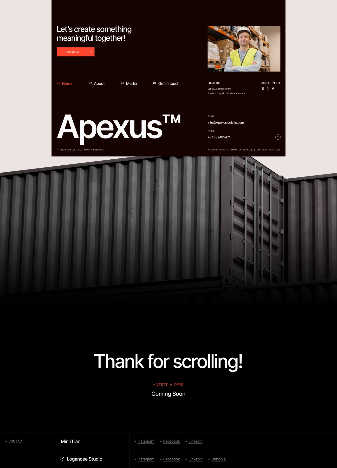 Warehouse logistic theme concept Image 9