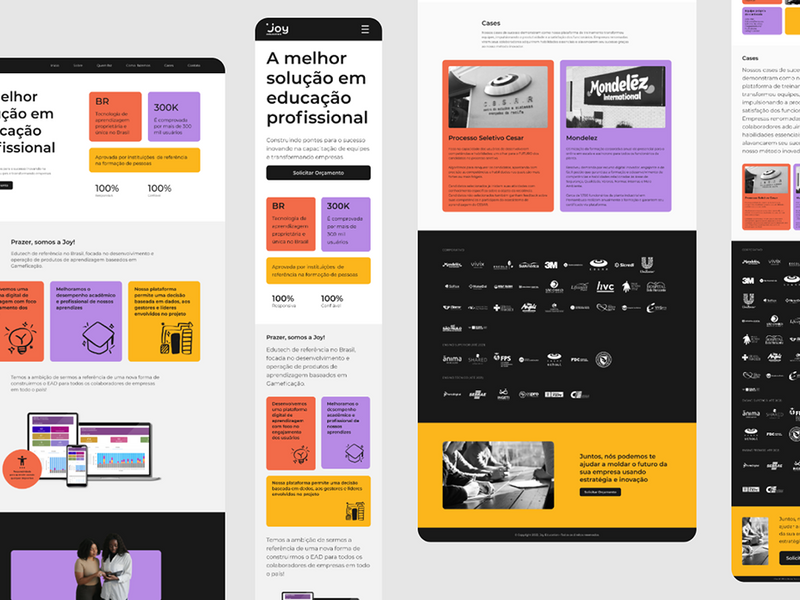 Joyedu · Website Redesign