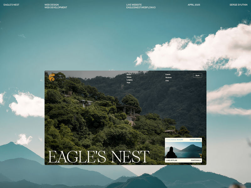 Eagle's Nest - Website Design & Webflow Development