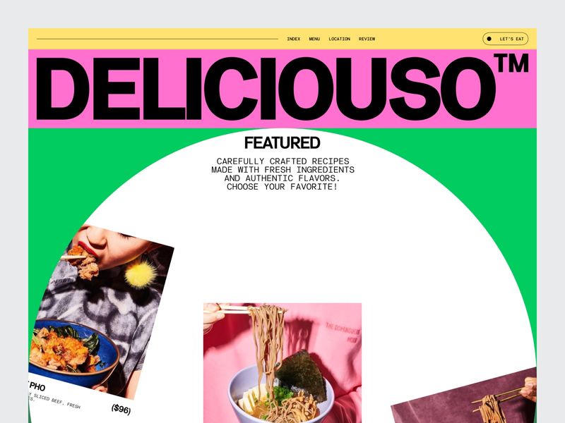 Modern Restaurant Website — Web Design & UX