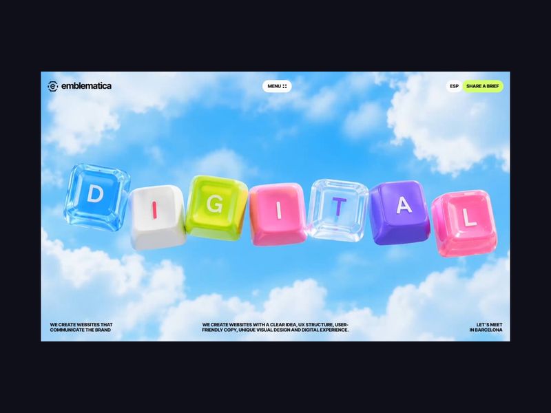web design & digital experiences | emblematica