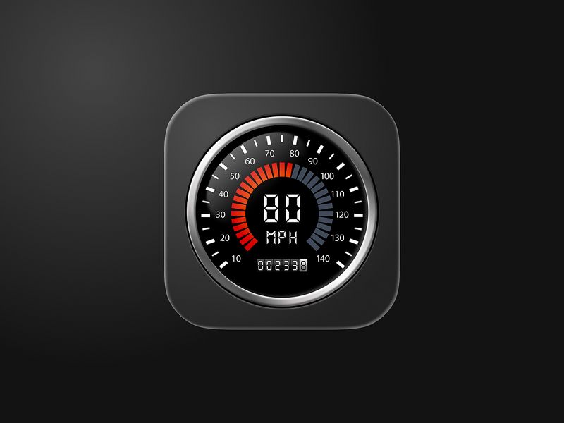 Speedometer Icon