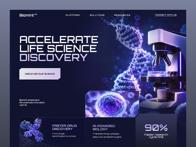 Biomint - AI-Powered Biotech Platform