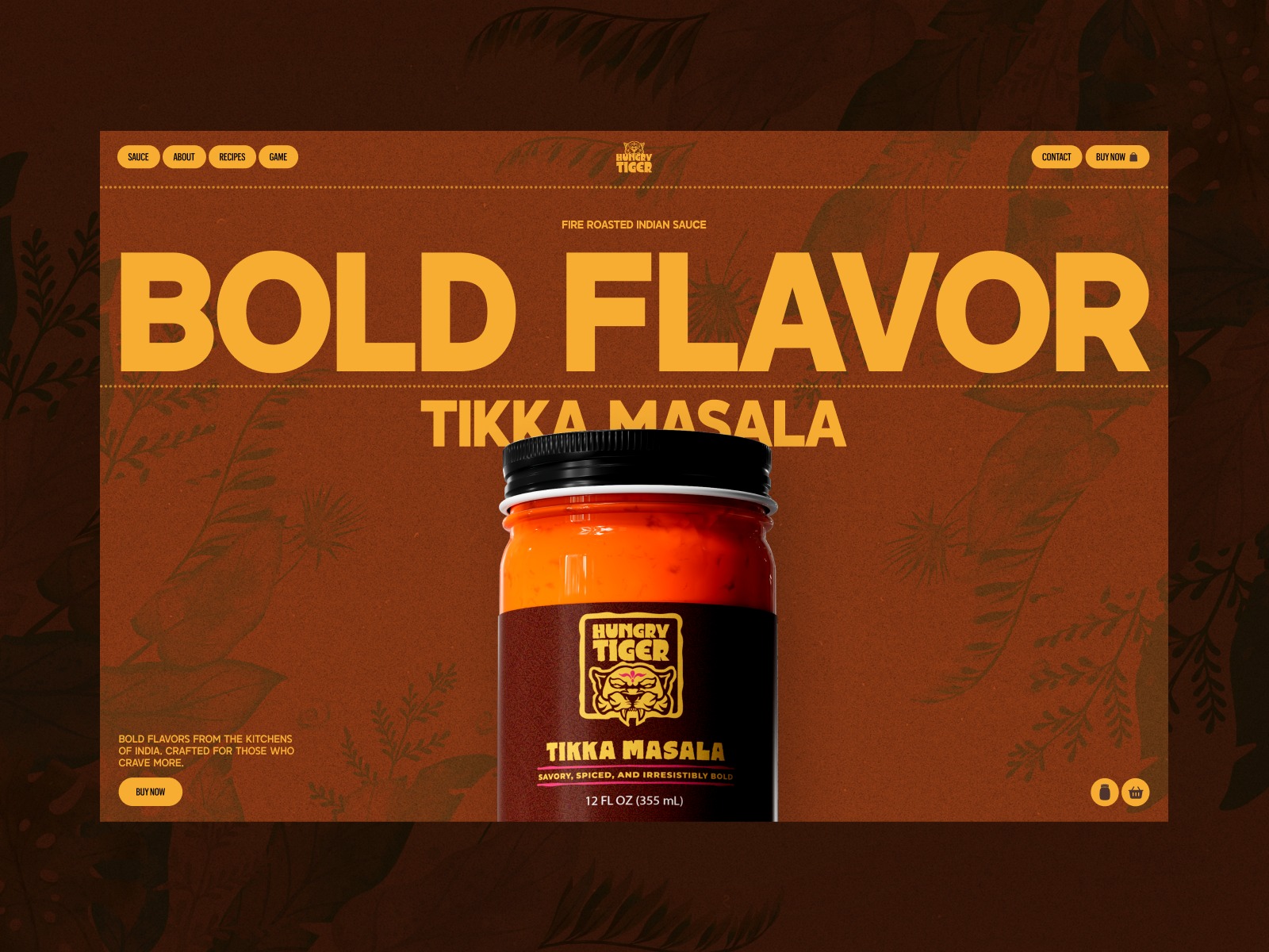 Hungry Tiger — Bold Indian Sauces Made for Real Life