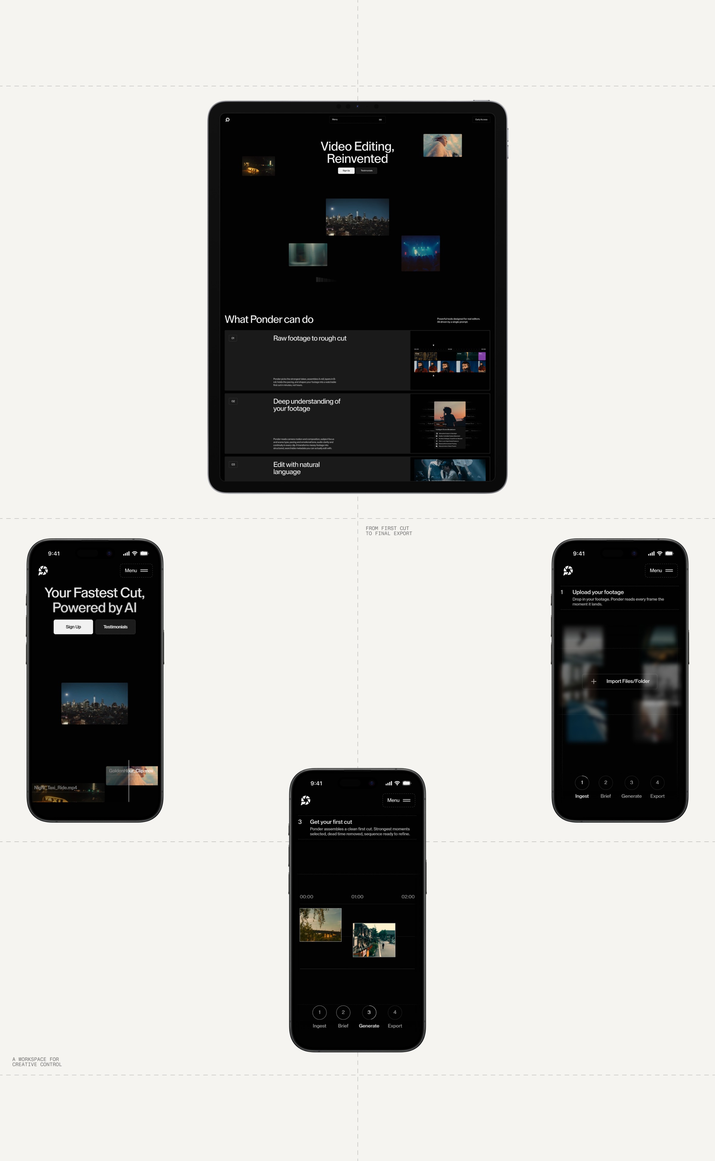 Ponder AI [Behance] Image 1