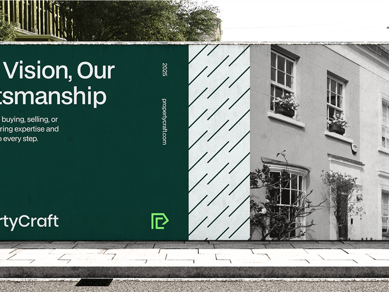 PropertyCraft - Branding design