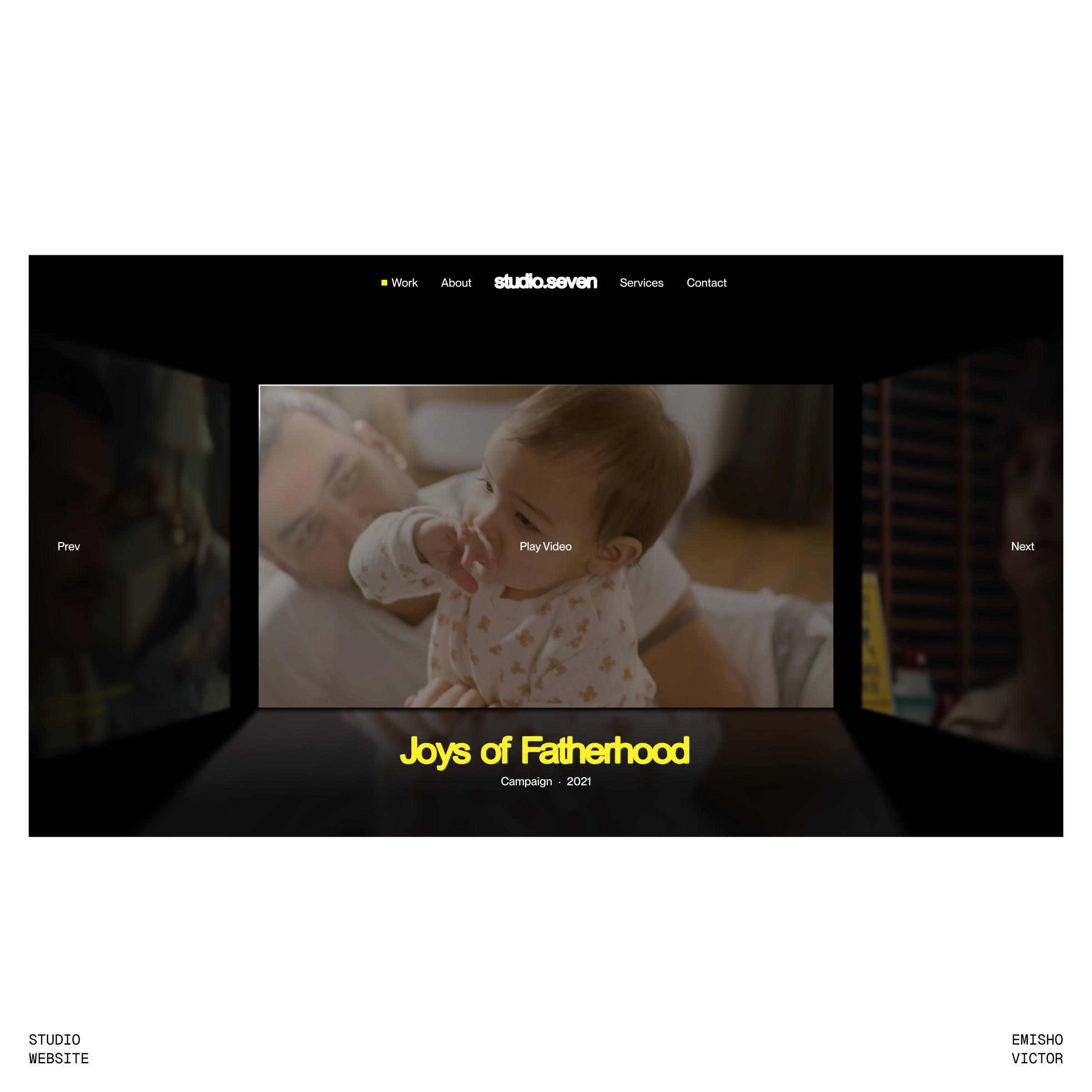 Creative Studio Website Image 1